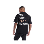 BOXRAW We Don't Play Boxing Oversized T-Shirt