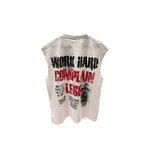 Just Boxing WORK HARD, COMPLAIN LESS Tank Vest