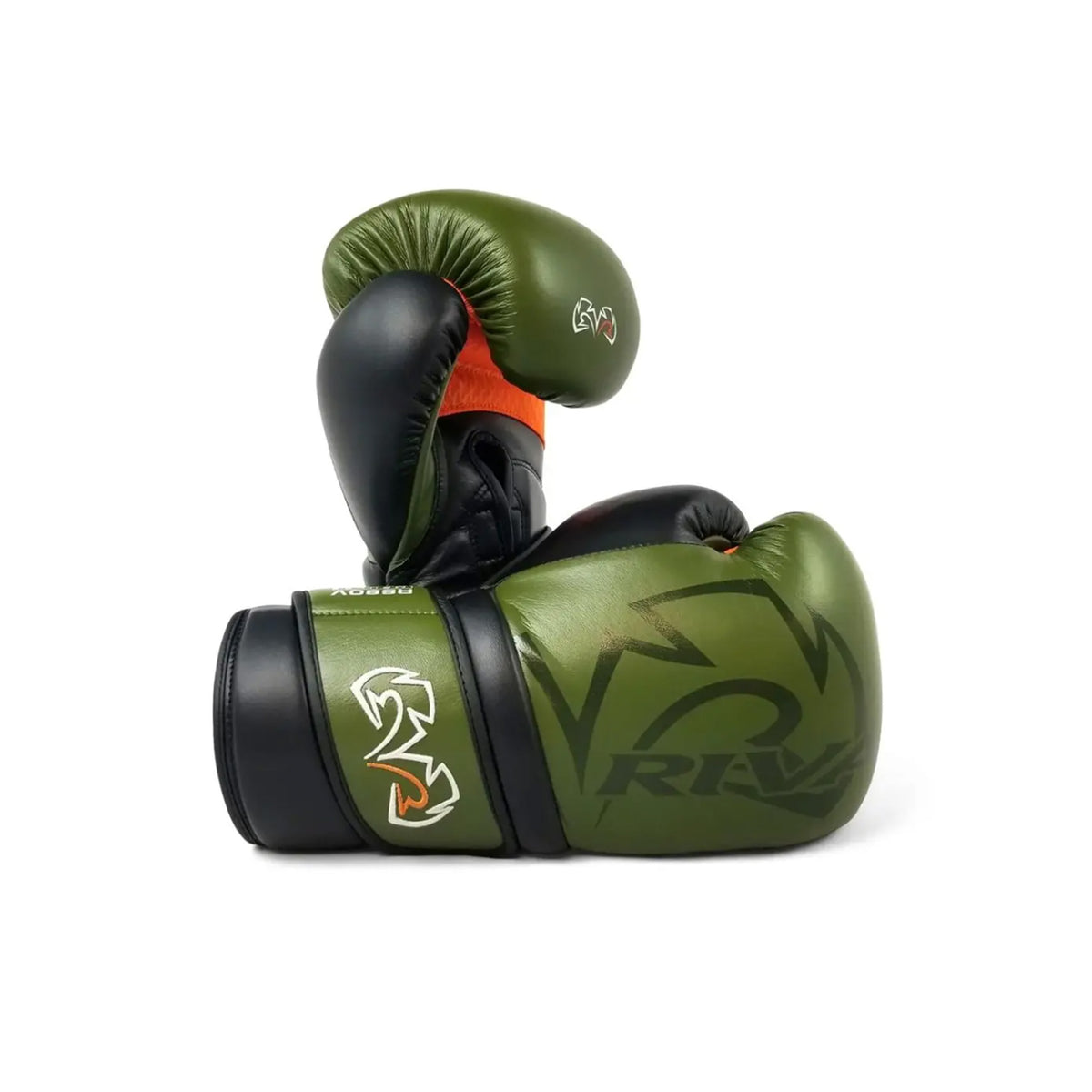 Rival RS80V Impulse Sparring Gloves - Side Profile Navy