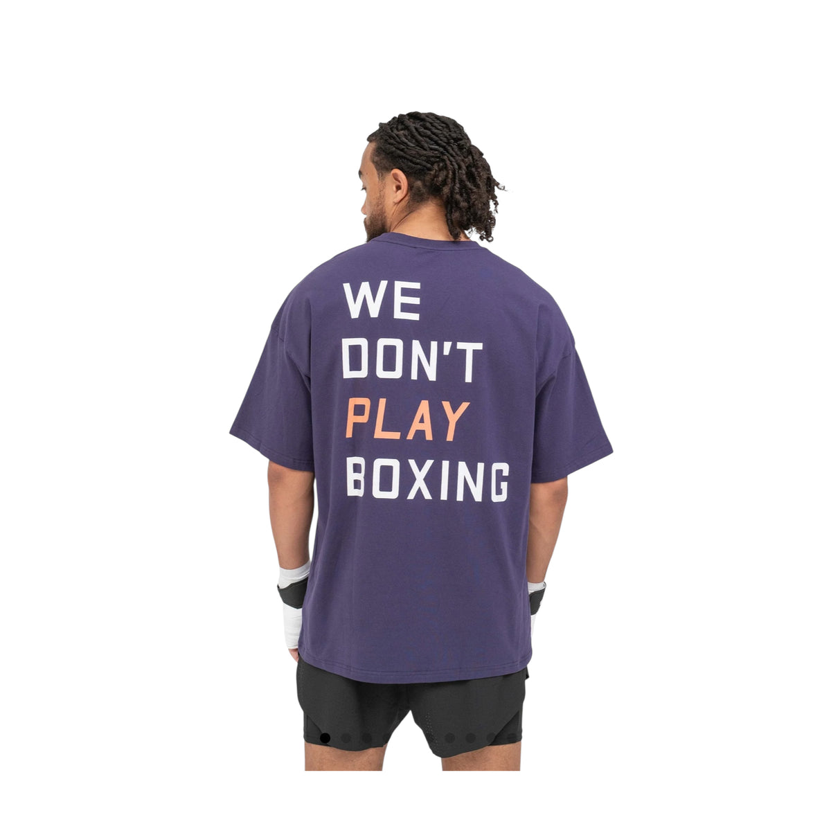 BOXRAW We Don't Play Boxing Oversized T-Shirt