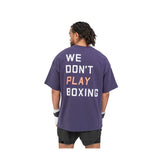 BOXRAW We Don't Play Boxing Oversized T-Shirt