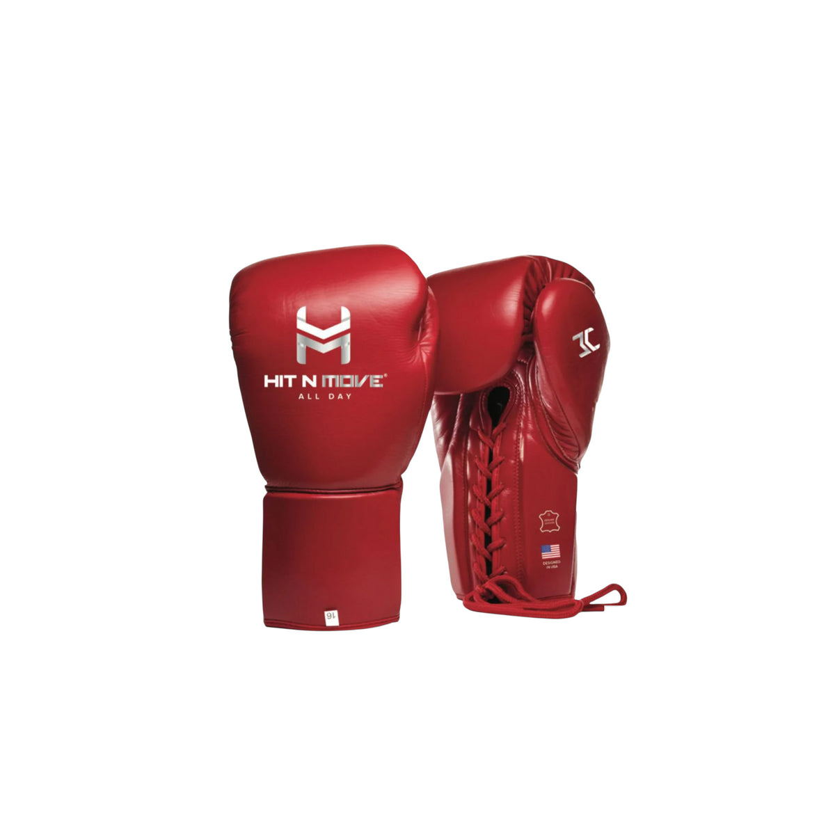 Hit N Move ALL DAY Pro Balance Boxing Gloves - Lace Up