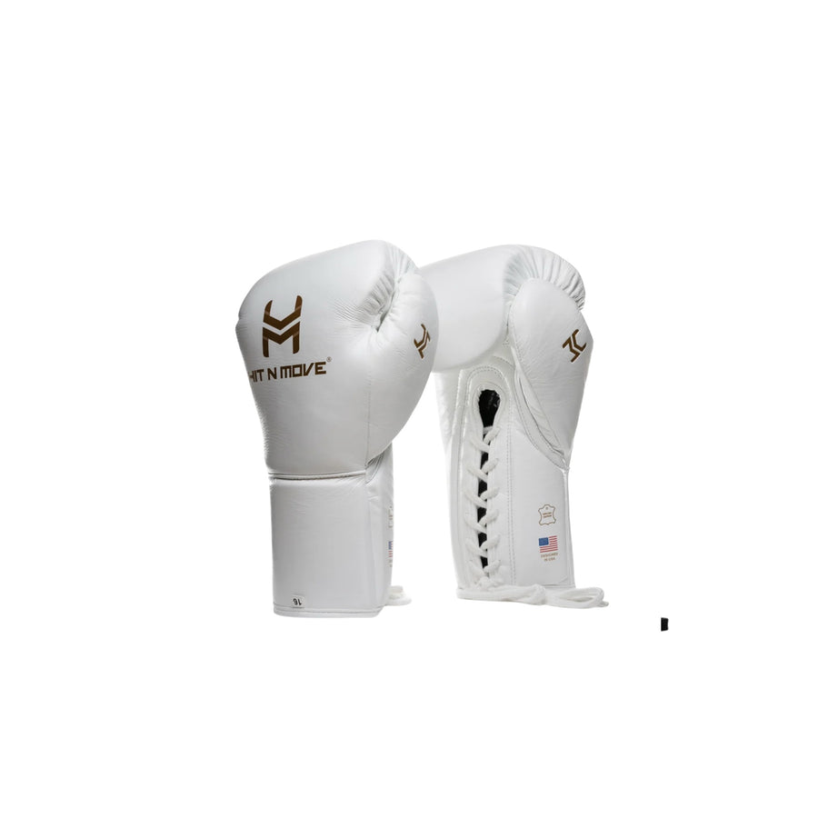 Hit N Move ALL DAY Pro Balance Boxing Gloves - Lace Up
