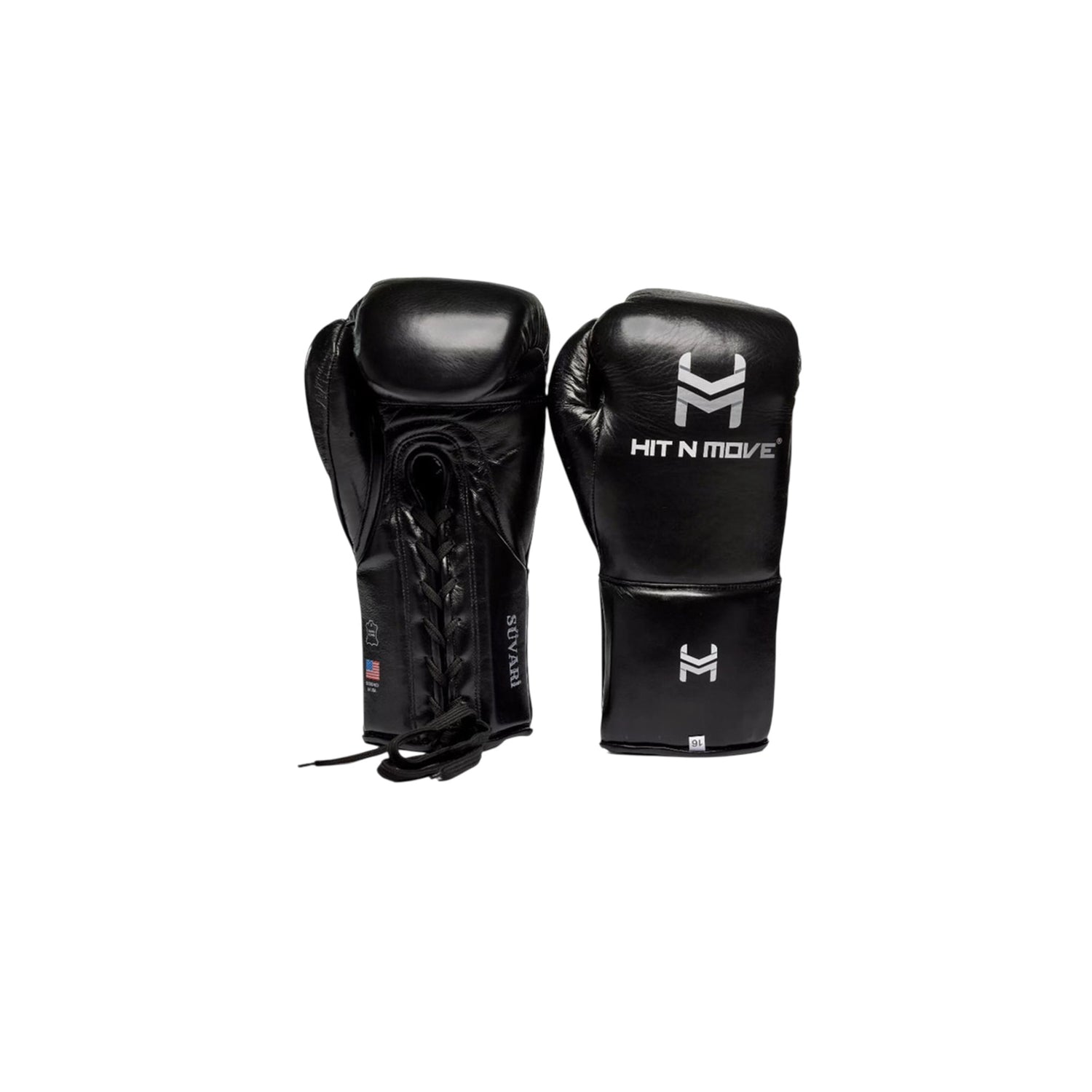 Hit N Move Süvari Lace Up Horse Hair Gloves