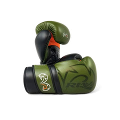 Rival RS80V Impulse Sparring Gloves - Side Profile Navy
