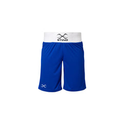 STING Mettle Boxing Shorts 2.0 - Front View Black