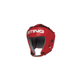 Sting Competition Approved Head Guard 2.0 - Blue Side Profile