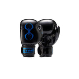 Sting Arma Junior Boxing Gloves - Front View Black Blue