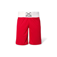STING Junior Mettle 2.0 Boxing Shorts - Side Profile Black